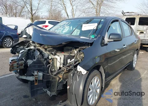 2012 Nissan Versa 1.6 Sv z USA, uszkodzony, nr VIN 3N1CN7APXCL856208